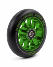 Roues Slamm 100mm Flair 2.0 Vert