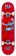 Skate Enuff Skully 7.25"x29.5" Red/White