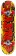 Skate Enuff Graffiti II 7.75"x31" Yellow/Red