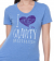 T-shirt Gravity I Heart Gravity Bleu Clair-S
