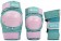 Pack de protections SFR rose/vert pour enfant-S