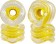 Roues shark Wheels DNA 72mm Clear/Yellow