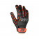 Gants de slide Bam Bam Leather Noir/Rouge