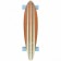 Longboard Koastal Pin Tail 38x8.75'' Wood/White