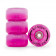 Roues Rio roller lumineuses-Rose