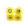 Roues Shark Wheels DNA 72mm 78a-Jaune (Default)